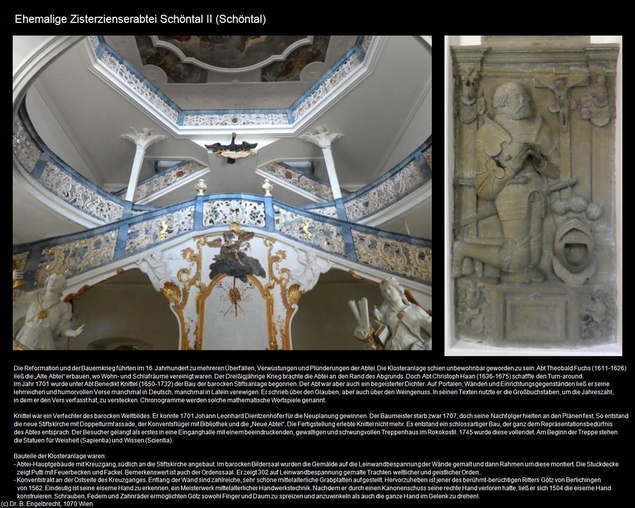 Ehem. Zisterzienserabtei Schöntal II (Schöntal) in Kulturatlas-BADEN-WÜRTTEMBERG