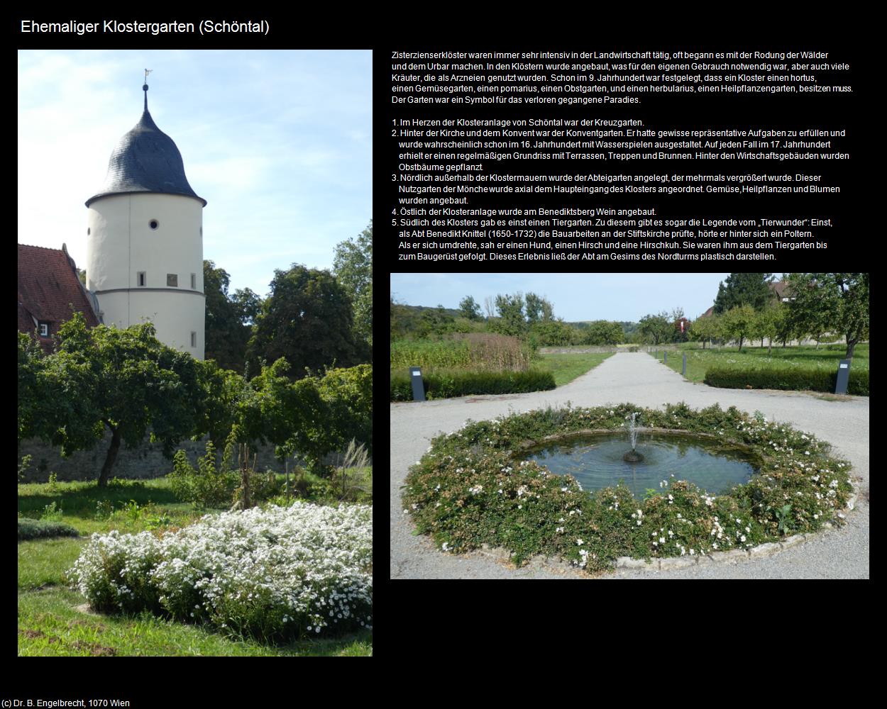 Ehem. Klostergarten (Schöntal) in Kulturatlas-BADEN-WÜRTTEMBERG