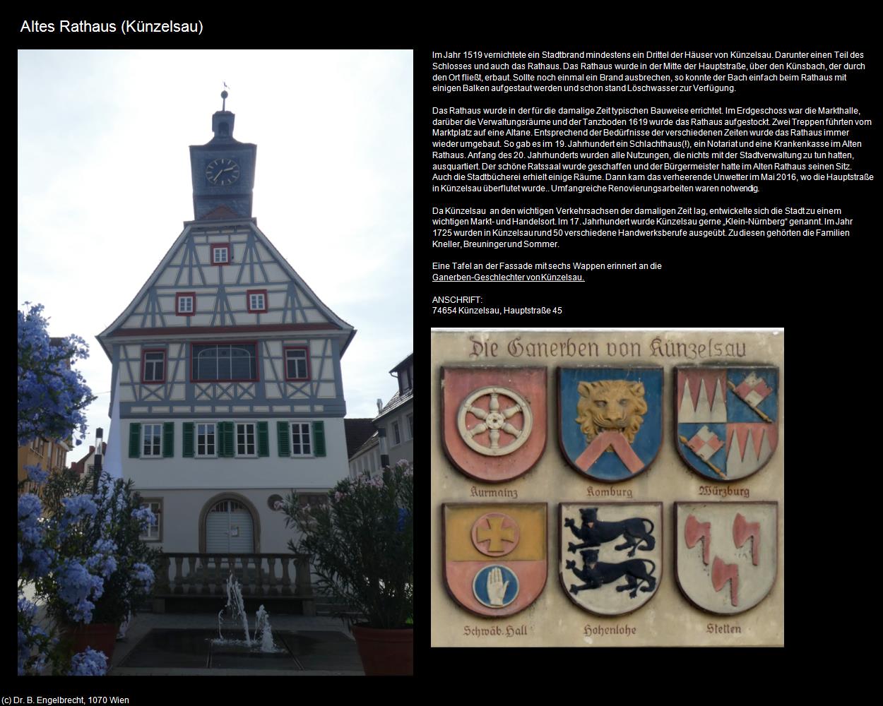 Altes Rathaus (Künzelsau) in Kulturatlas-BADEN-WÜRTTEMBERG(c)B.Engelbrecht