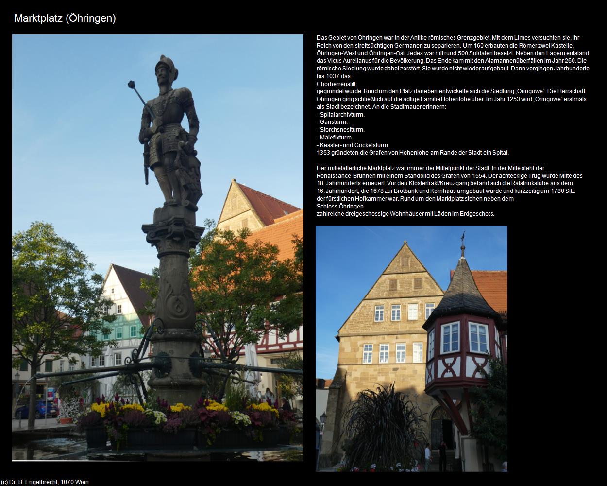 Marktplatz (Öhringen) in Kulturatlas-BADEN-WÜRTTEMBERG(c)B.Engelbrecht