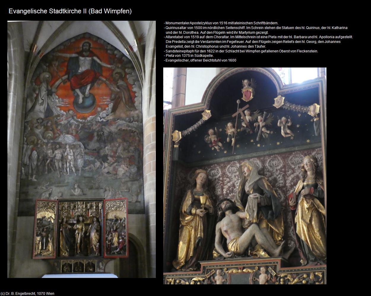 Ev. Stadtkirche II (Bad Wimpfen) in Kulturatlas-BADEN-WÜRTTEMBERG
