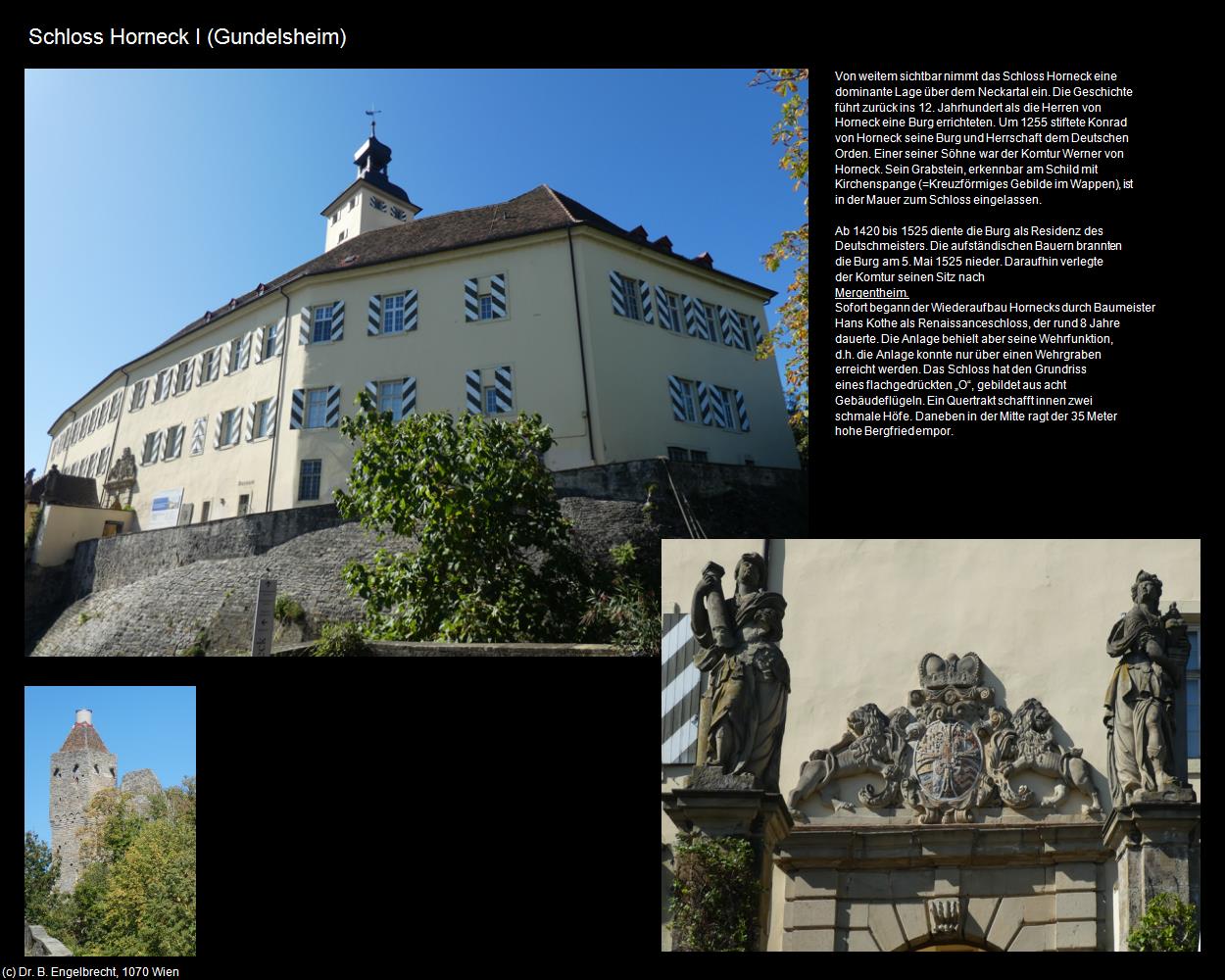 Schloss Horneck I (Gundelsheim) in Kulturatlas-BADEN-WÜRTTEMBERG(c)B.Engelbrecht