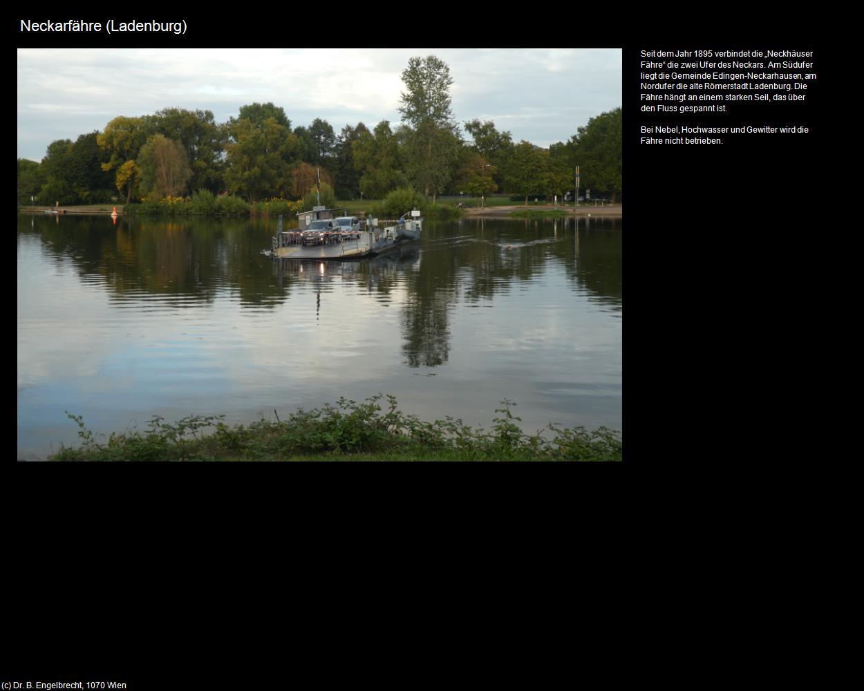 Neckarfähre (Ladenburg) in Kulturatlas-BADEN-WÜRTTEMBERG