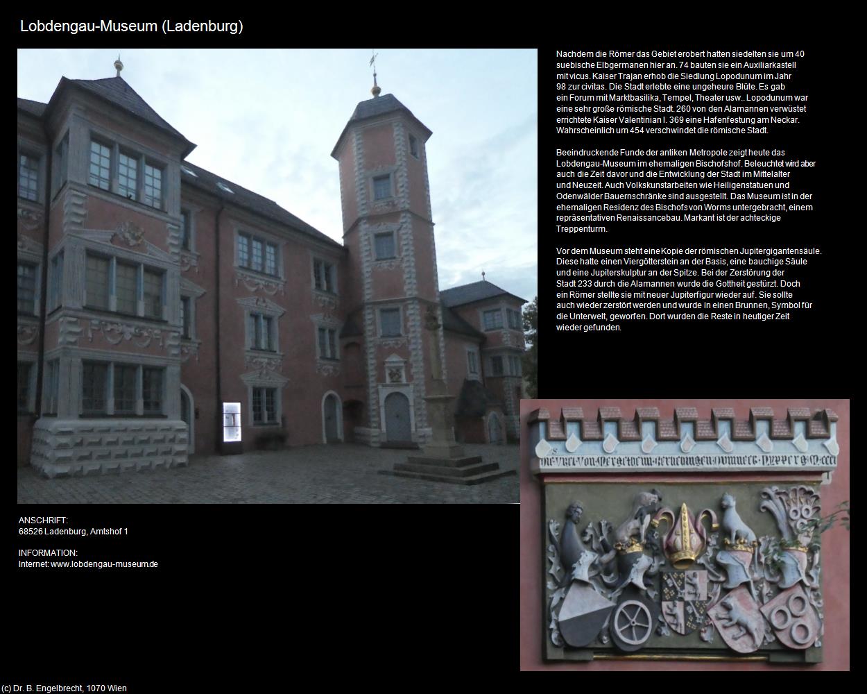 Lobdengau-Museum (Ladenburg) in Kulturatlas-BADEN-WÜRTTEMBERG