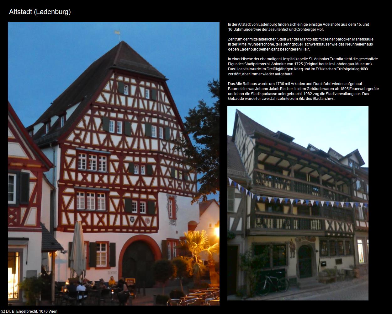 Altstadt (Ladenburg) in Kulturatlas-BADEN-WÜRTTEMBERG