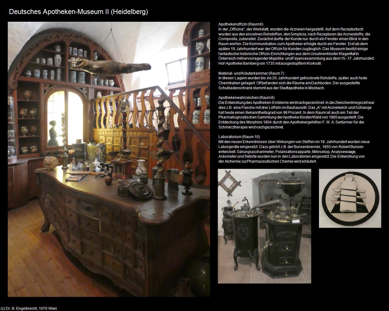 Deutsches Apotheken-Museum II (Heidelberg) in Kulturatlas-BADEN-WÜRTTEMBERG