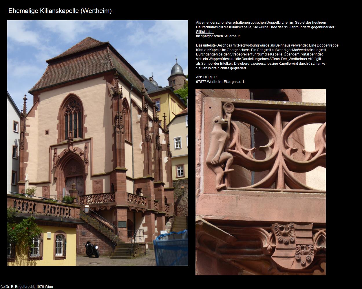 Ehem. Kilianskapelle (Wertheim) in Kulturatlas-BADEN-WÜRTTEMBERG(c)B.Engelbrecht
