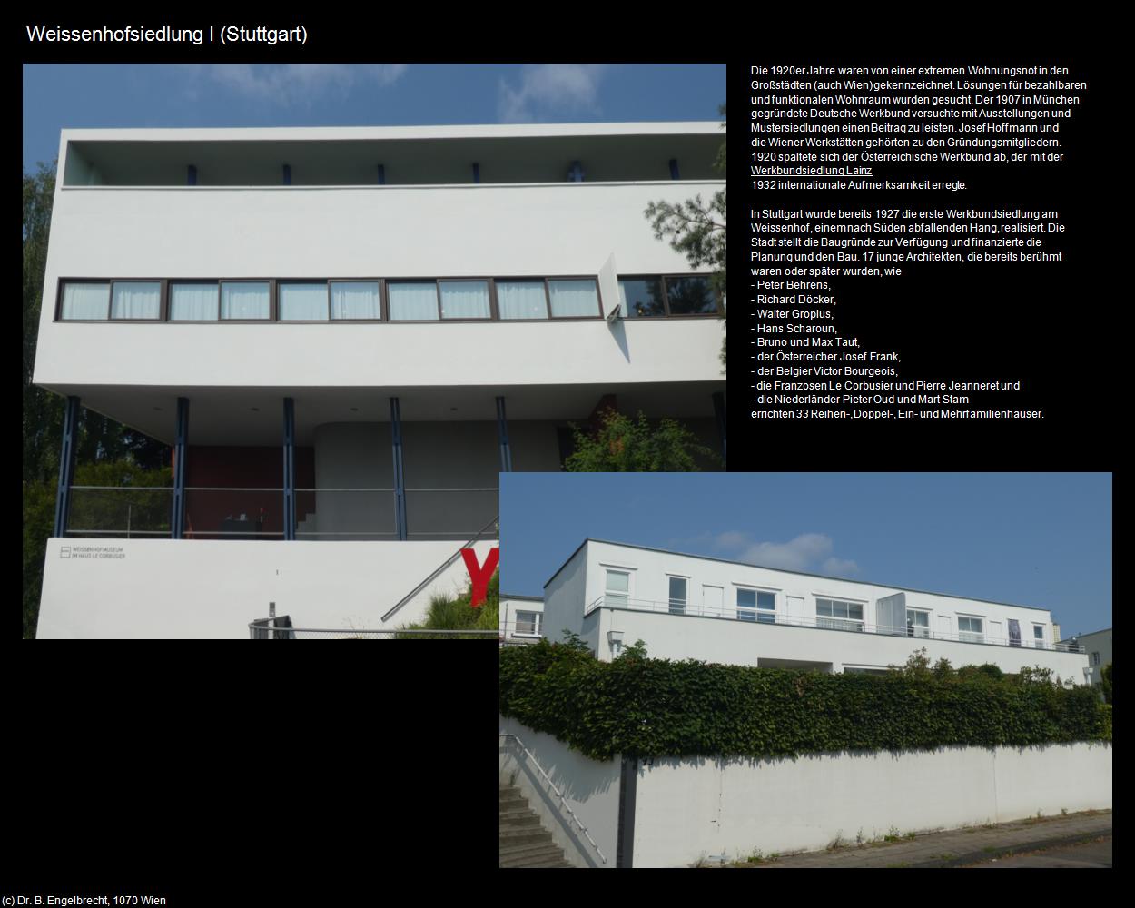 Weissenhofsiedlung I (Stuttgart Nord) (Stuttgart) in Kulturatlas-BADEN-WÜRTTEMBERG(c)B.Engelbrecht