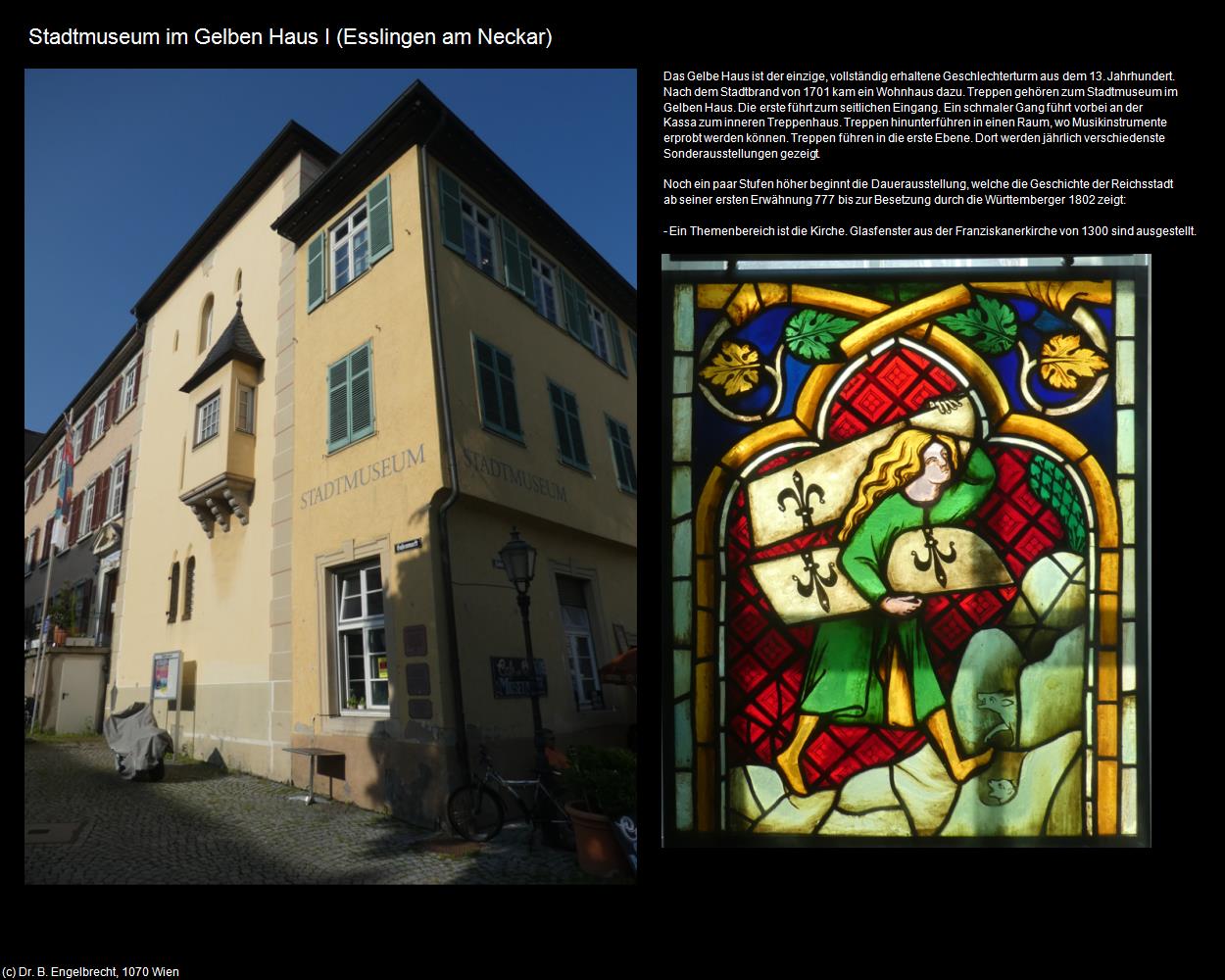 Stadtmuseum im Gelben Haus I (Esslingen am Neckar) in Kulturatlas-BADEN-WÜRTTEMBERG