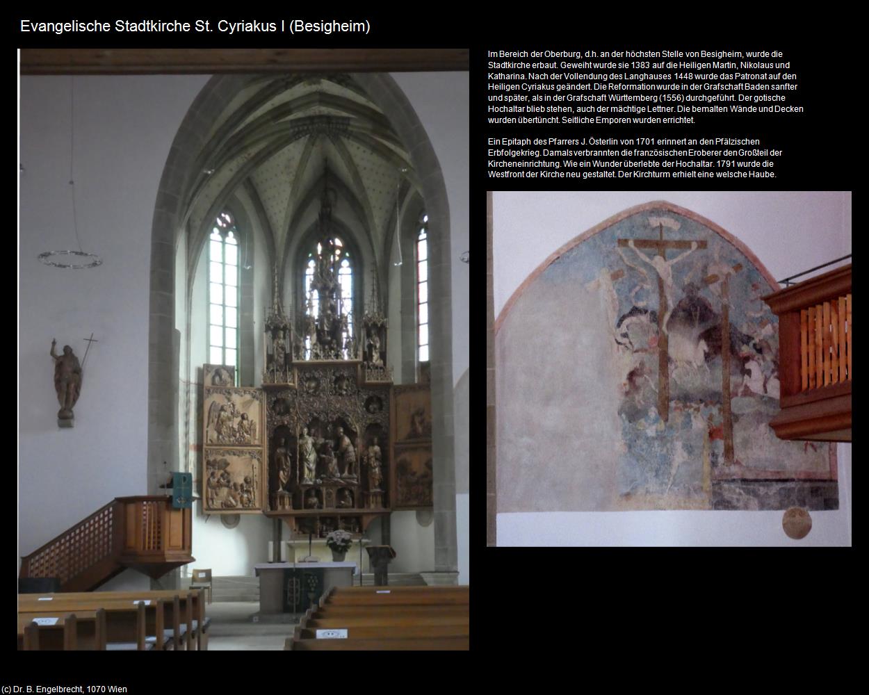 Ev. Stadtk. St. Cyriakus I (Besigheim) in Kulturatlas-BADEN-WÜRTTEMBERG