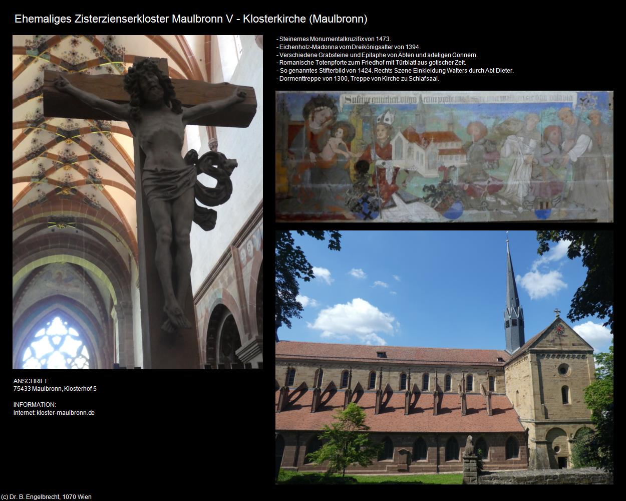 Klosterkirche V (Maulbronn) in Kulturatlas-BADEN-WÜRTTEMBERG