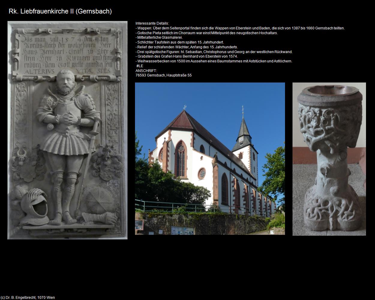 Liebfrauenkirche II (Gernsbach) in Kulturatlas-BADEN-WÜRTTEMBERG