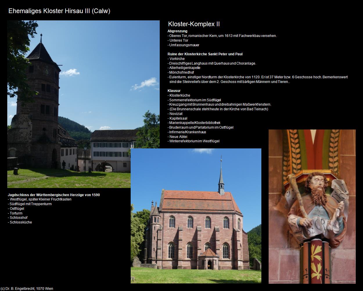 Ehem. Kloster Hirsau III (Calw) in Kulturatlas-BADEN-WÜRTTEMBERG