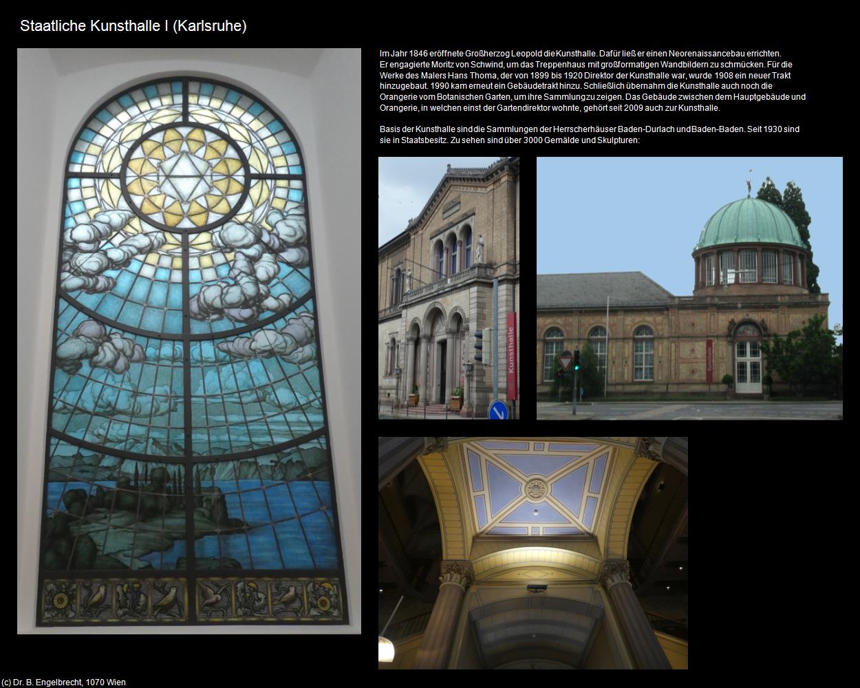 Staatliche Kunsthalle I (Karlsruhe) in Kulturatlas-BADEN-WÜRTTEMBERG