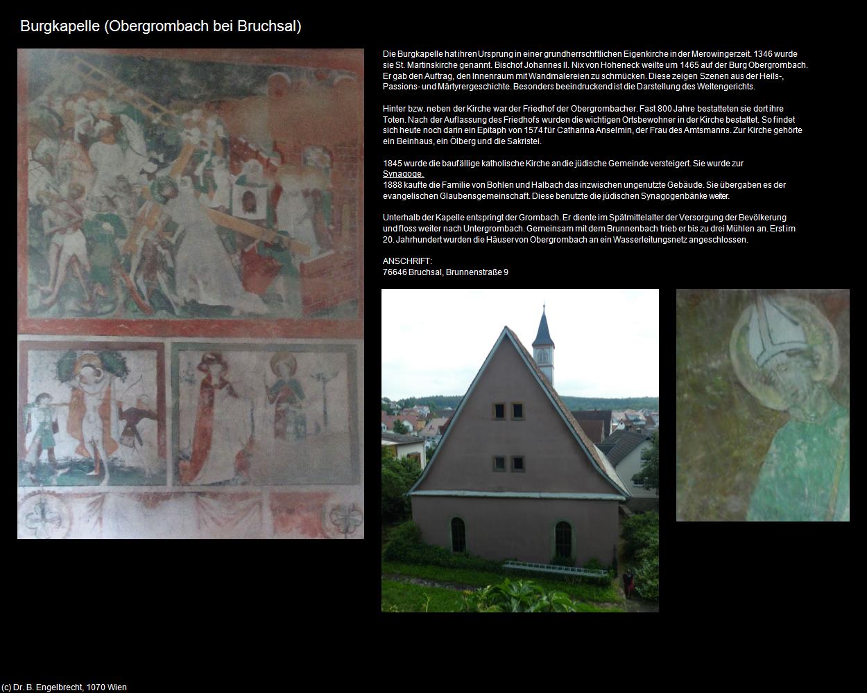 Burgkapelle (Obergrombach) in Kulturatlas-BADEN-WÜRTTEMBERG(c)B.Engelbrecht