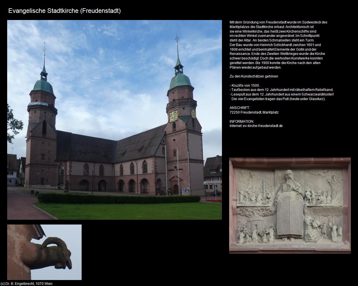 Ev. Stadtkirche (Freudenstadt) in Kulturatlas-BADEN-WÜRTTEMBERG