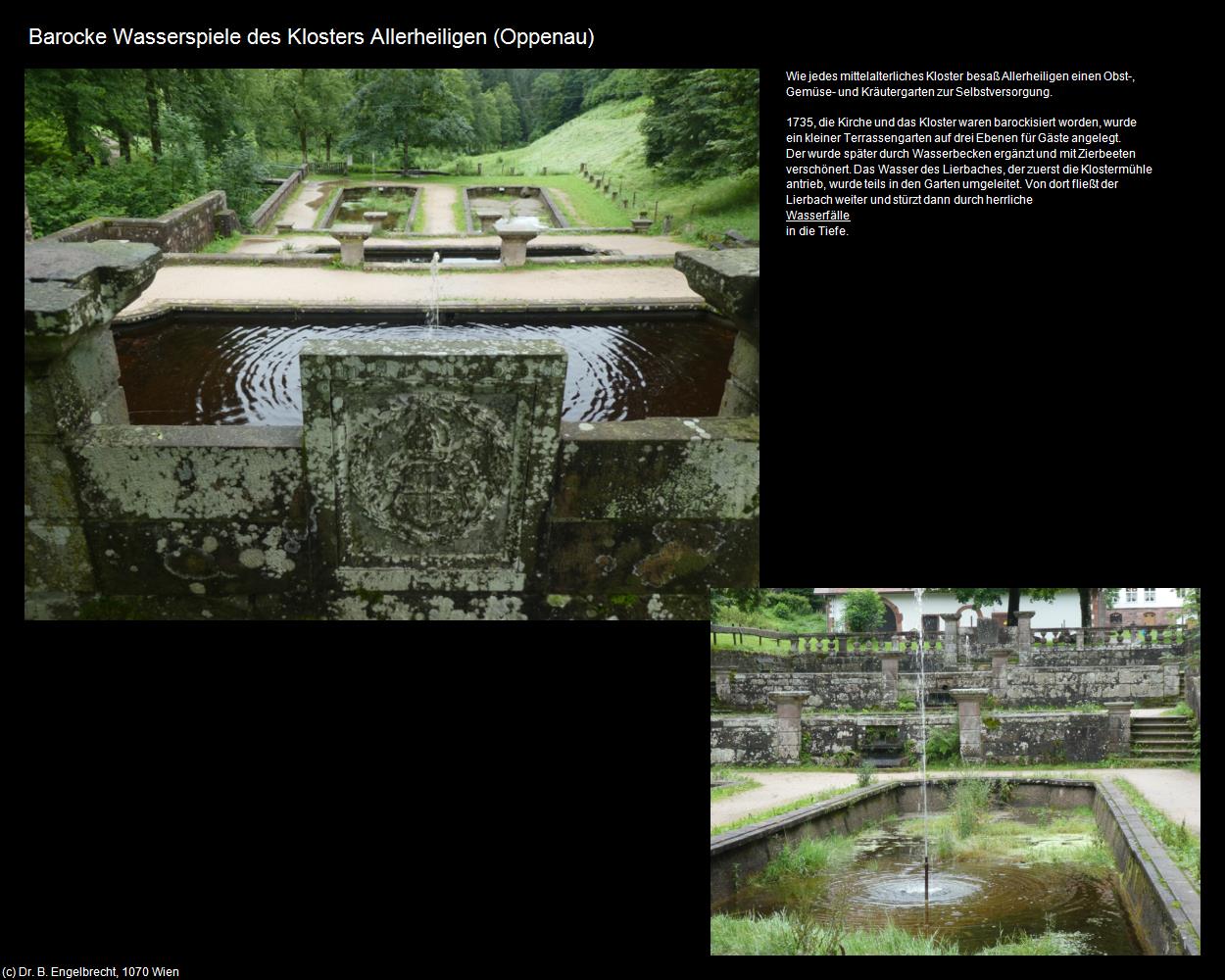 Barocke Wasserspiele des Klosters Allerheiligen (Oppenau) in Kulturatlas-BADEN-WÜRTTEMBERG(c)B.Engelbrecht