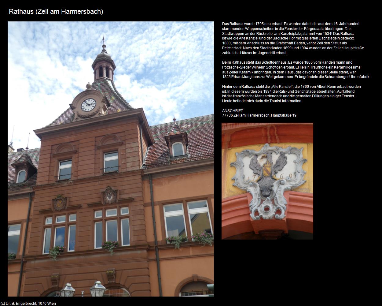 Rathaus (Zell am Harmersbach) in Kulturatlas-BADEN-WÜRTTEMBERG