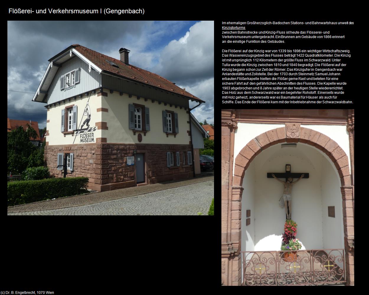 Flößerei- und Verkehrsmuseum I  (Gengenbach) in Kulturatlas-BADEN-WÜRTTEMBERG(c)B.Engelbrecht