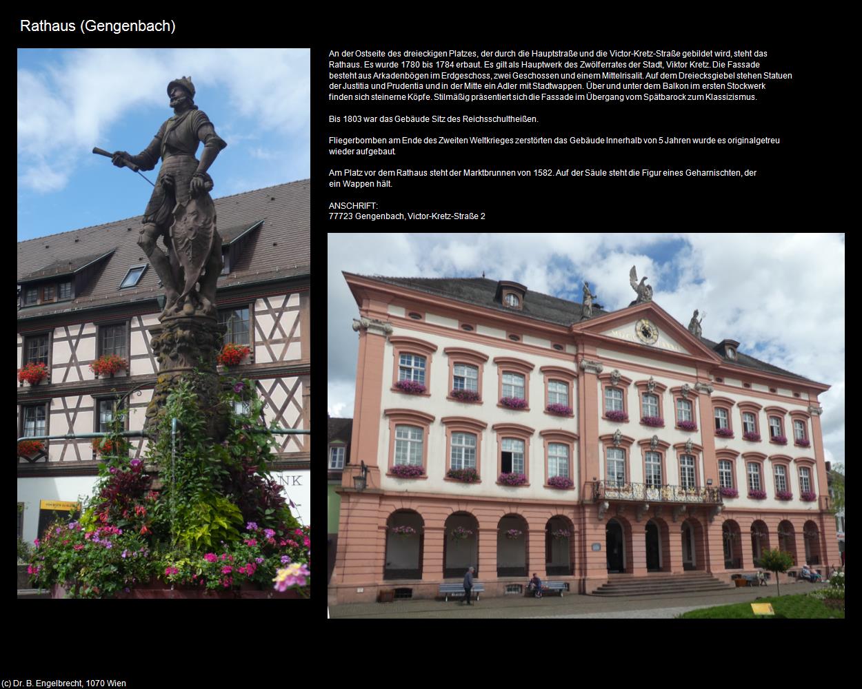 Rathaus (Gengenbach) in Kulturatlas-BADEN-WÜRTTEMBERG