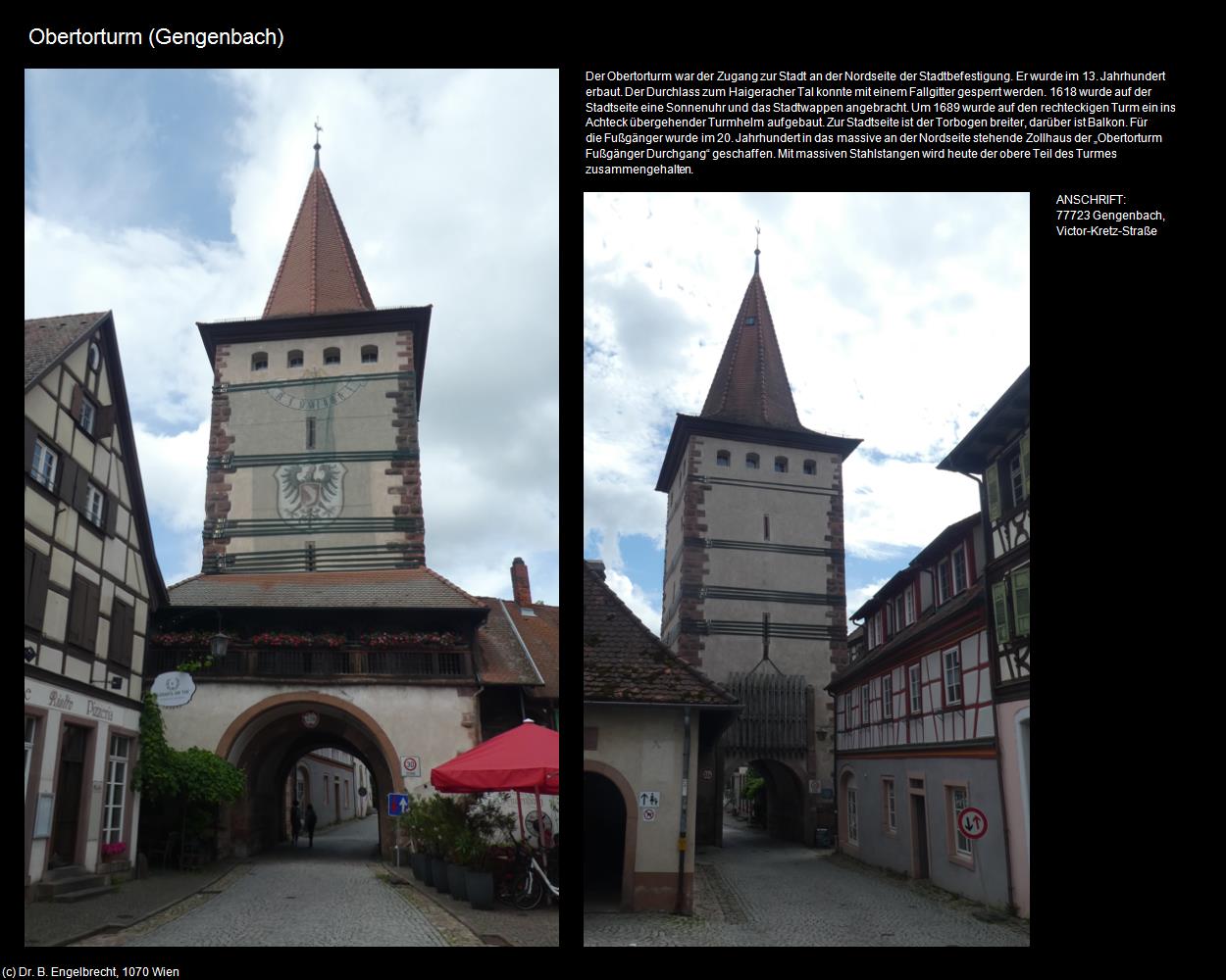 Obertorturm (Gengenbach) in Kulturatlas-BADEN-WÜRTTEMBERG