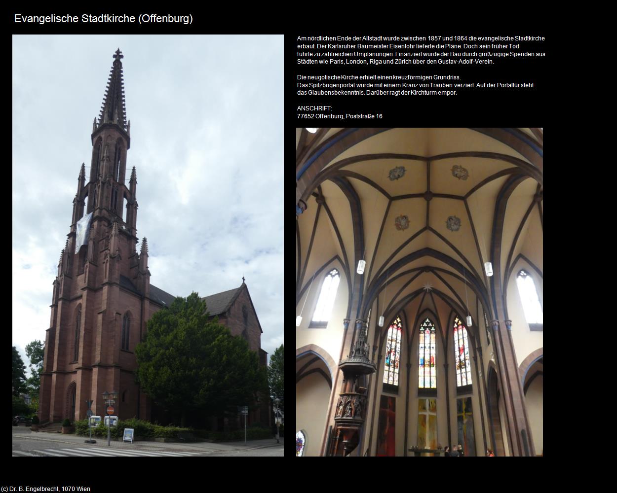 Ev. Stadtkirche (Offenburg) in Kulturatlas-BADEN-WÜRTTEMBERG