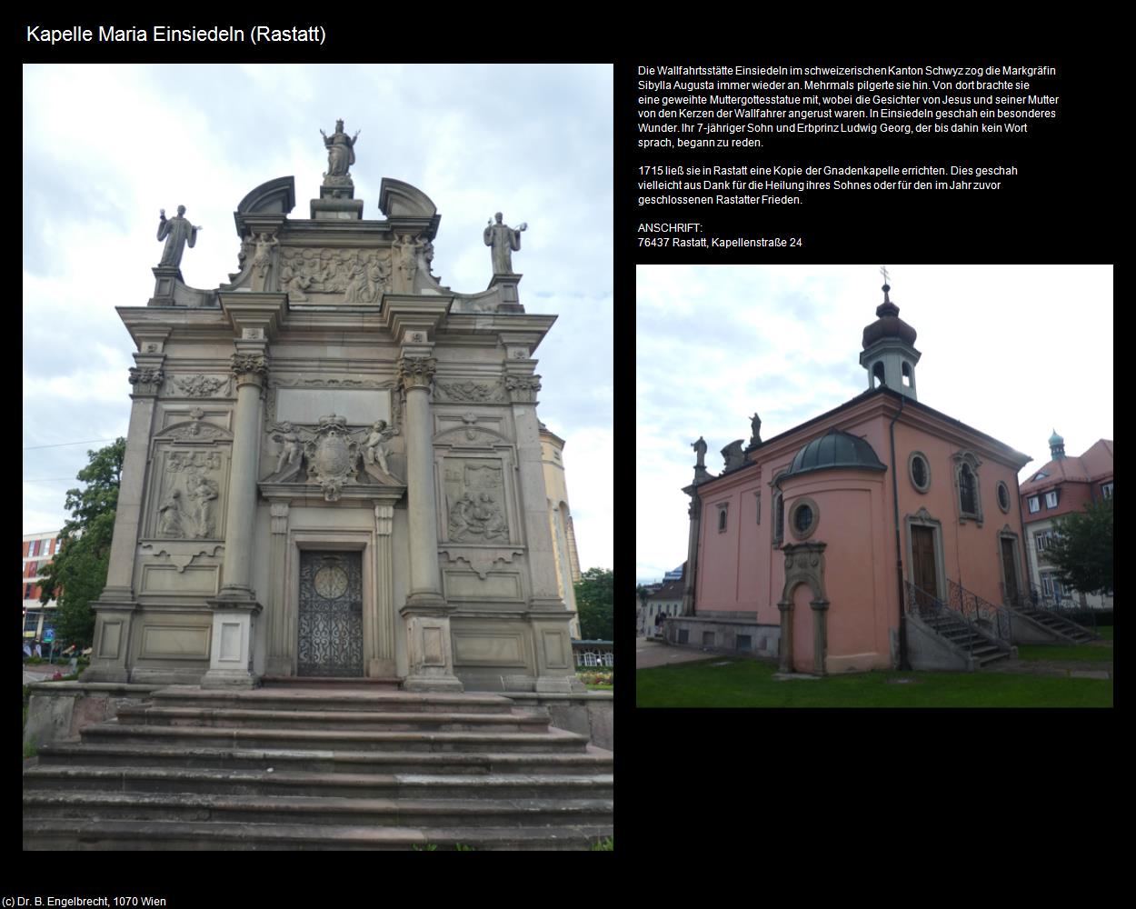 Kapelle Maria Einsiedeln (Rastatt) in Kulturatlas-BADEN-WÜRTTEMBERG