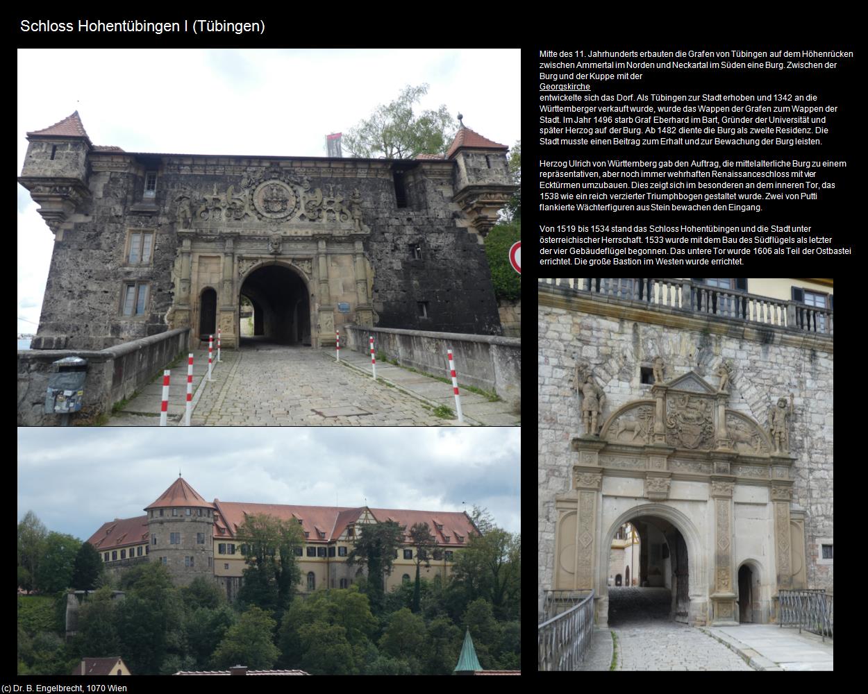 Schloss Hohentübingen I (Tübingen) in Kulturatlas-BADEN-WÜRTTEMBERG(c)B.Engelbrecht