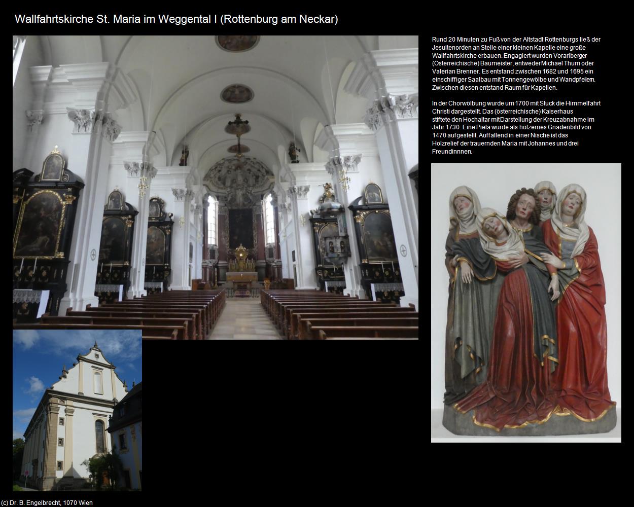 Wallfk. St. Maria im Weggental I (Rottenburg am Neckar) in Kulturatlas-BADEN-WÜRTTEMBERG