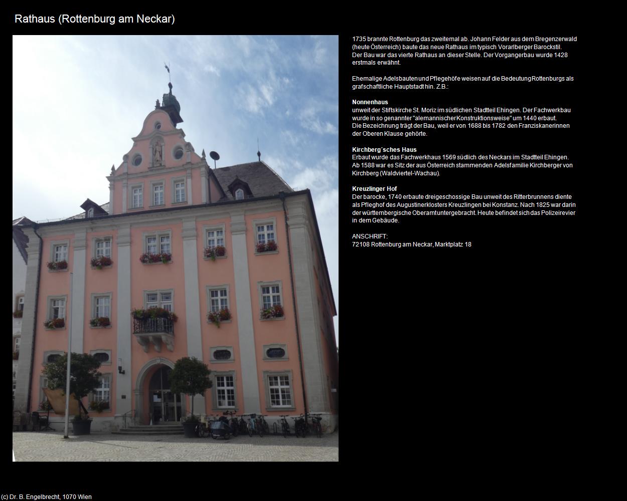 Rathaus (Rottenburg am Neckar) in Kulturatlas-BADEN-WÜRTTEMBERG