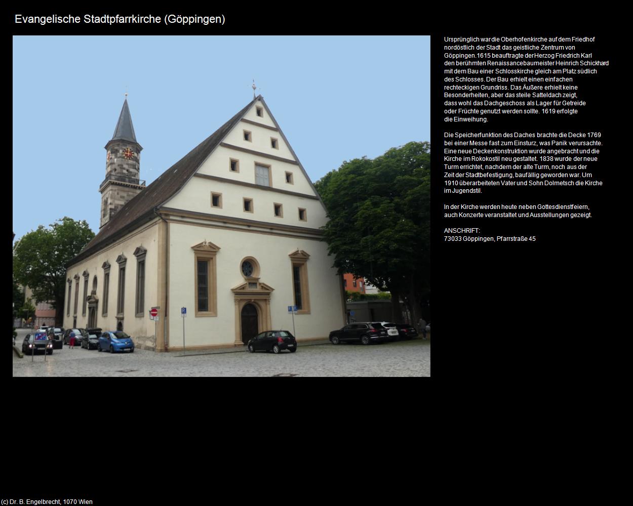 Ev. Stadtpfarrkirche (Göppingen) in Kulturatlas-BADEN-WÜRTTEMBERG