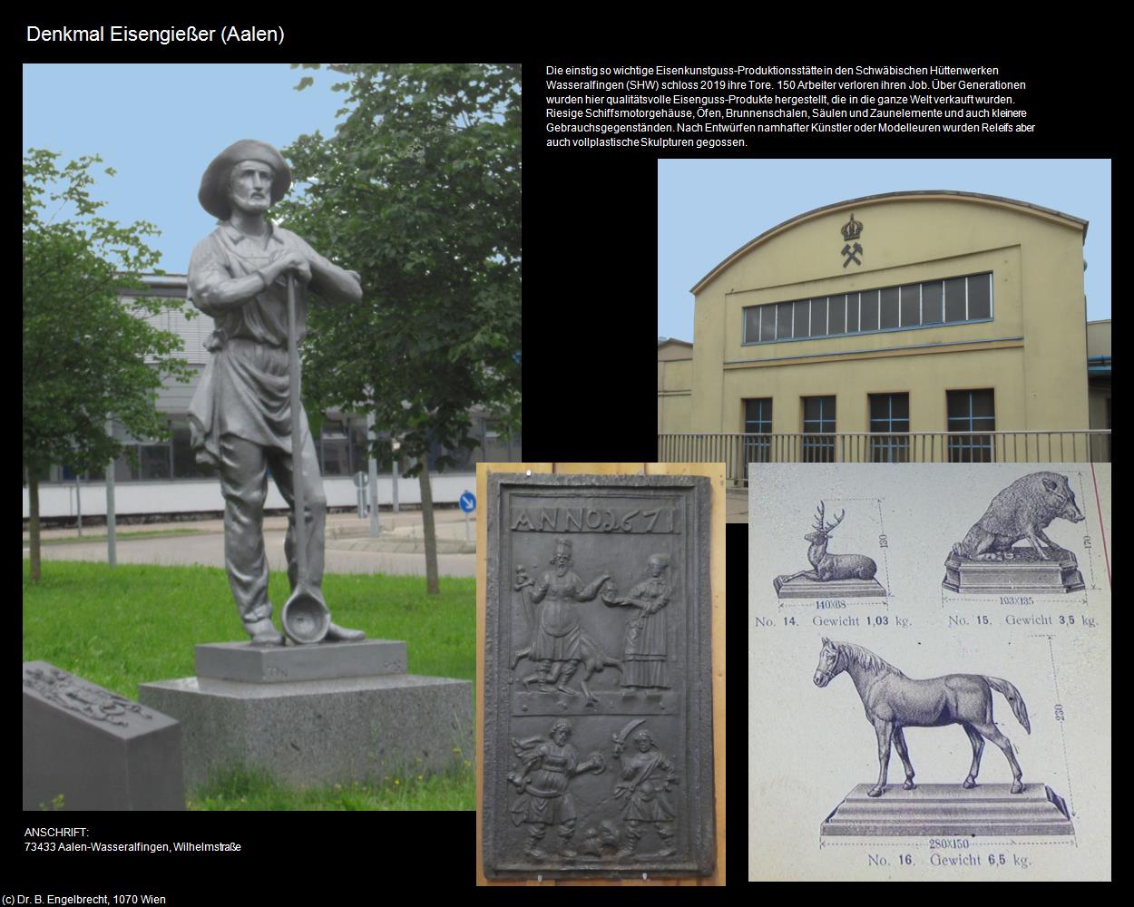 Denkmal Eisengießer (Aalen) in Kulturatlas-BADEN-WÜRTTEMBERG