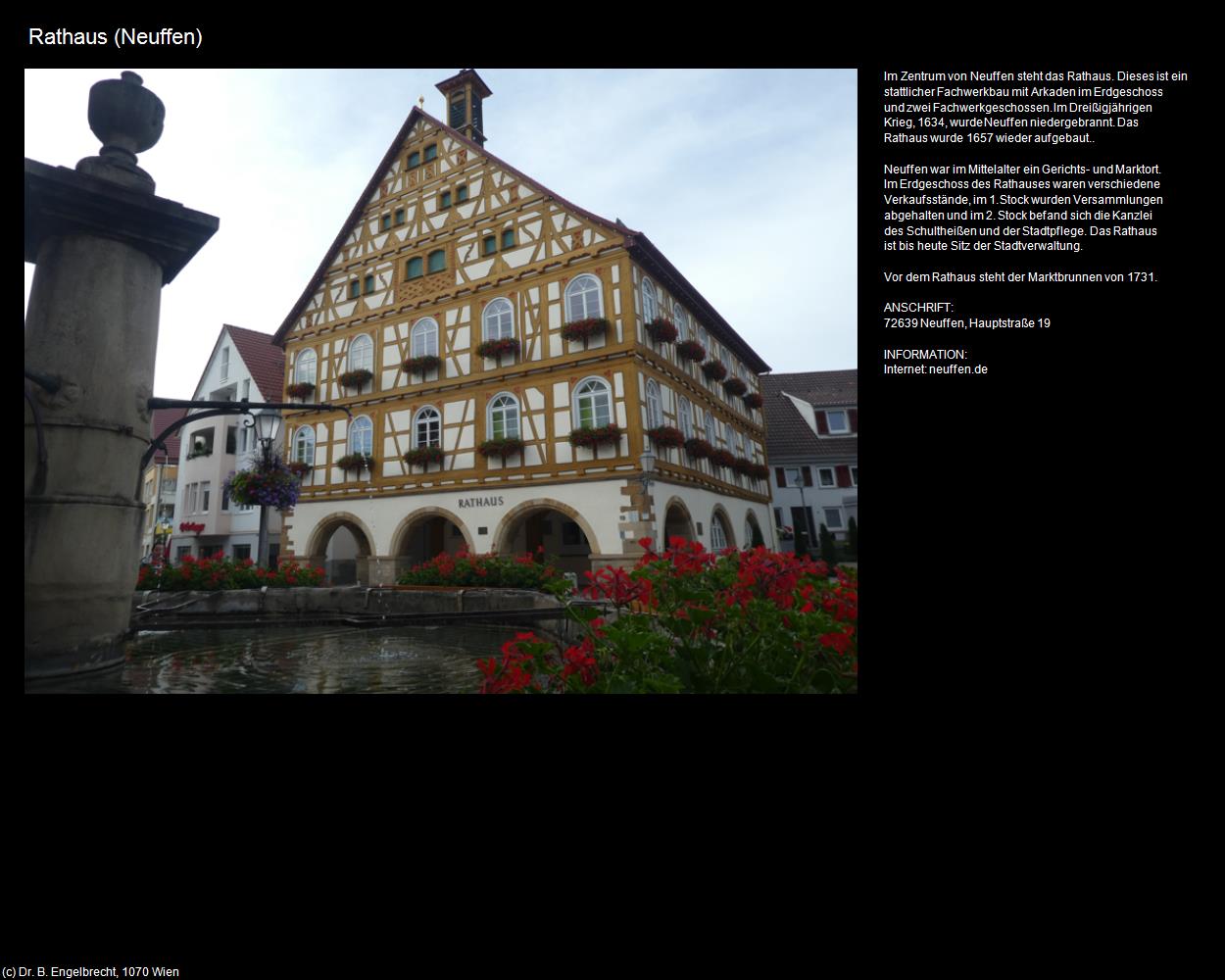 Rathaus (Neuffen) in Kulturatlas-BADEN-WÜRTTEMBERG