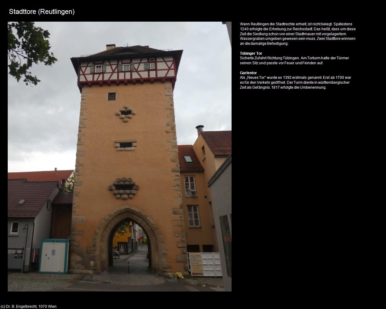 Stadttore (Reutlingen) in Kulturatlas-BADEN-WÜRTTEMBERG