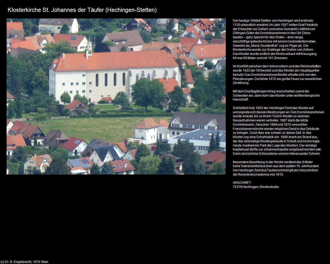 Klosterk. St. Johannes der Täufer (Stetten) (Hechingen) in Kulturatlas-BADEN-WÜRTTEMBERG