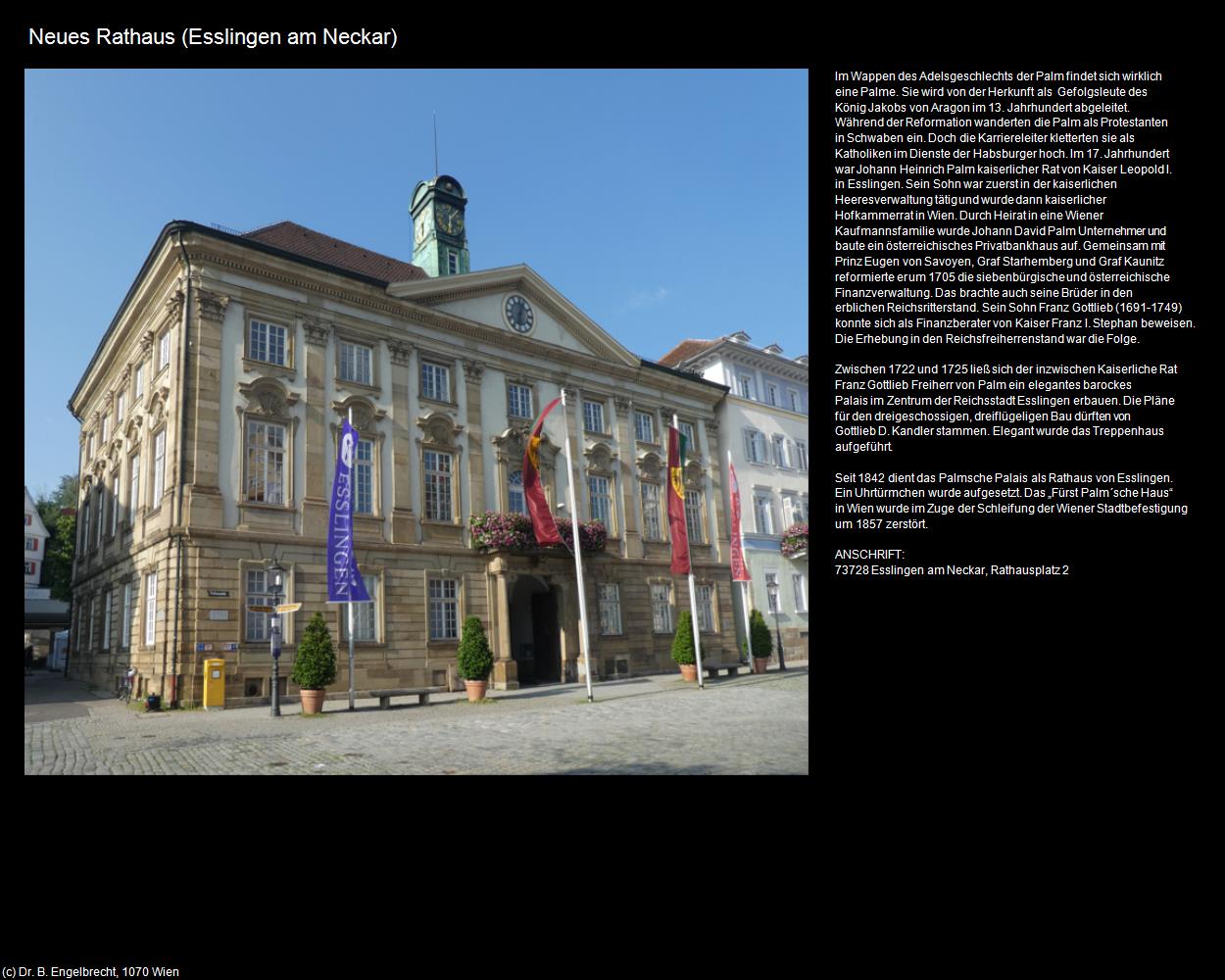 Neues Rathaus (Esslingen am Neckar) in Kulturatlas-BADEN-WÜRTTEMBERG