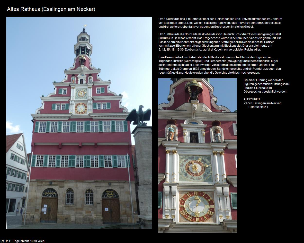 Altes Rathaus (Esslingen am Neckar) in Kulturatlas-BADEN-WÜRTTEMBERG