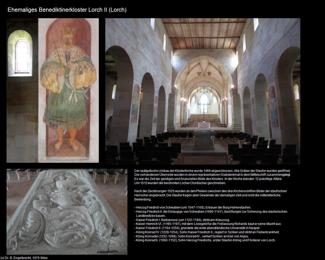 Ehem. Benediktinerkloster Lorch II    (Lorch) in Kulturatlas-BADEN-WÜRTTEMBERG