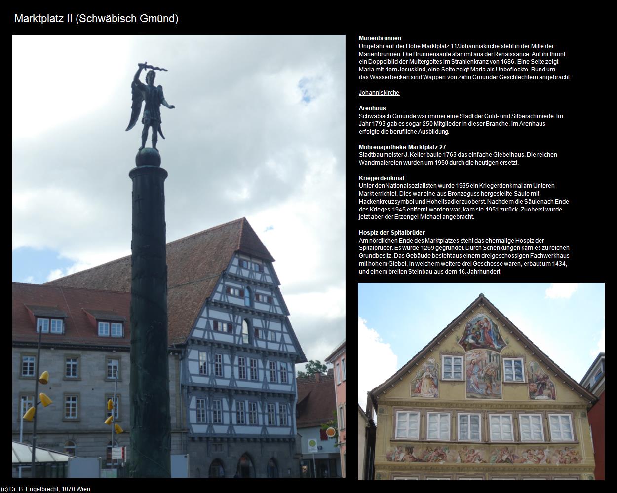 Marktplatz II (Schwäbisch Gmünd) in Kulturatlas-BADEN-WÜRTTEMBERG(c)B.Engelbrecht