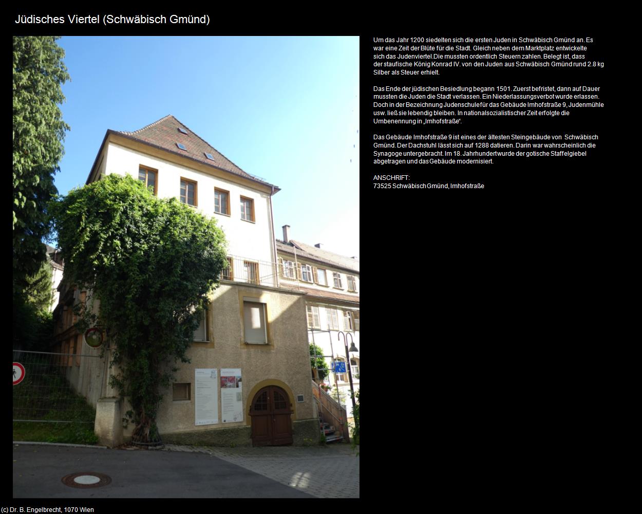 Jüdisches Viertel (Schwäbisch Gmünd) in Kulturatlas-BADEN-WÜRTTEMBERG