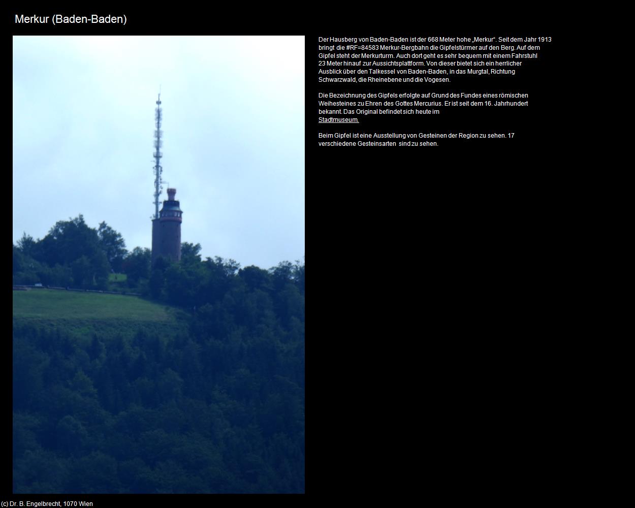 Merkur (Baden-Baden) in Kulturatlas-BADEN-WÜRTTEMBERG(c)B.Engelbrecht