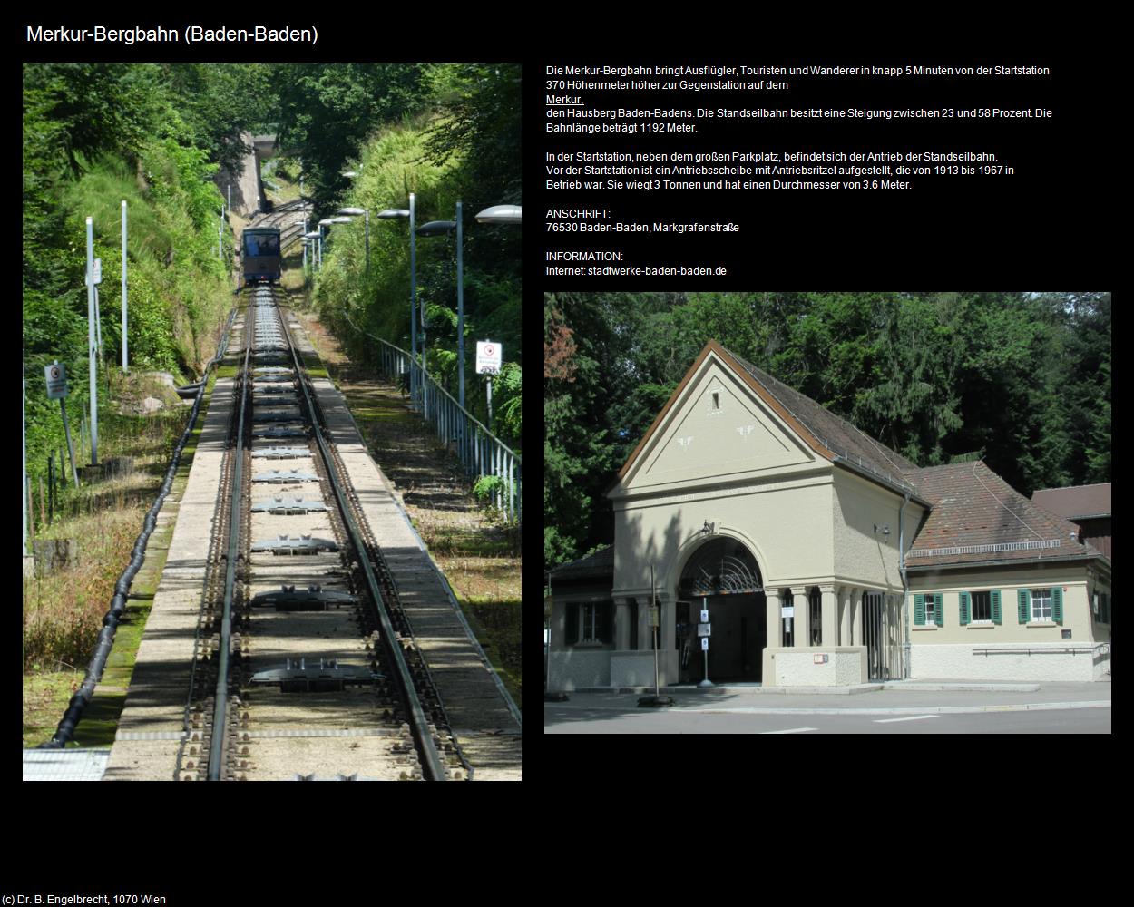 Merkur-Bergbahn (Baden-Baden) in Kulturatlas-BADEN-WÜRTTEMBERG(c)B.Engelbrecht