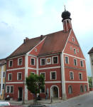 Steinerne Br&uuml;cke und Altes Rathaus (Kallm&uuml;nz)