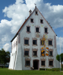 Altes Rathaus und H&uuml;bner Wasserschloss (Krumbach in Schwaben)