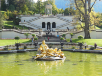 Terrasseng&auml;rten und Venustempel (Linderhof) (Ettal-Linderhof )