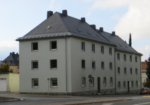 H&auml;user in der Lutherstra&szlig;e (Moschendorf) (Hof)