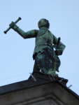 Rathaus mit Bratwurstm&auml;nnle (Coburg)