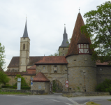 R&ouml;delseer Tor und Mittagsturm (Iphofen)