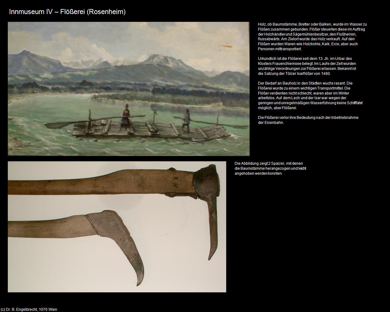 Flößerei  (Rosenheim) in Kulturatlas-BAYERN
