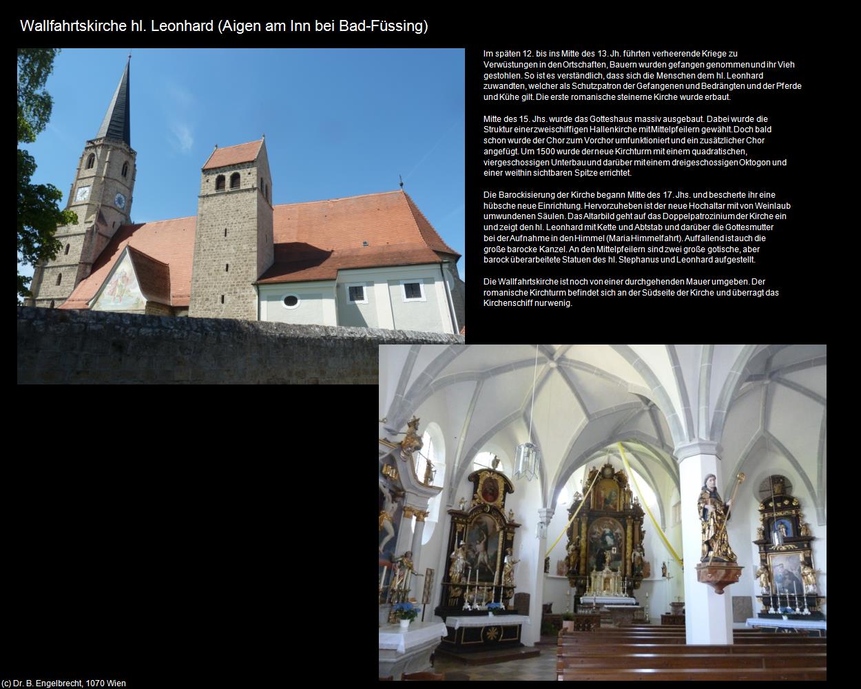 Wallfk. hl. Leonhard (Aigen am Inn bei Bad-Füssing) in Kulturatlas-BAYERN